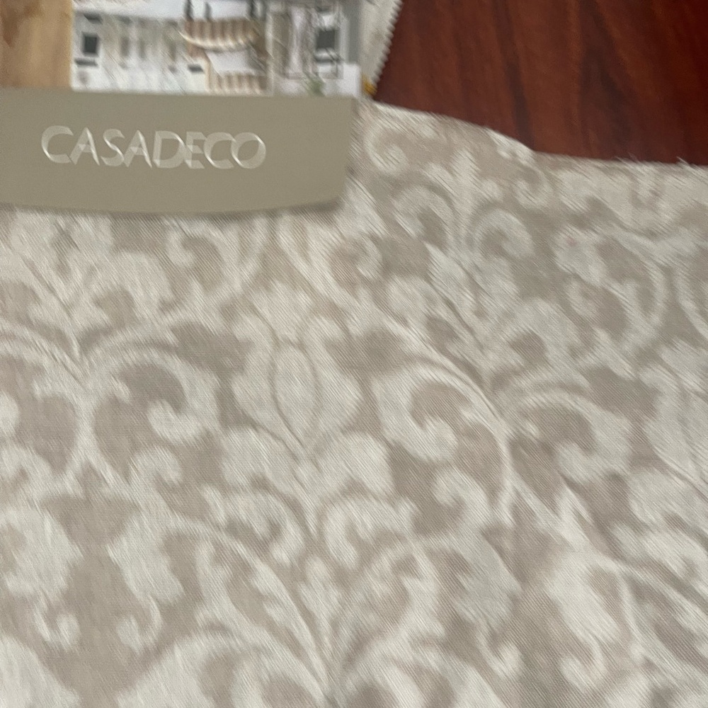 Casadeco Mano 8163 Sample Fabric | 3 Yards | Designer Upholstery/Fabric Sample | - Picture 4 of 10